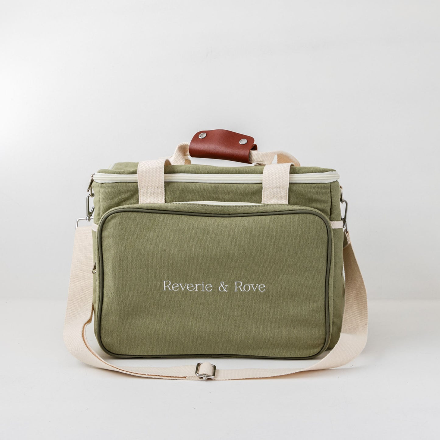 Picnic cooler bag front
