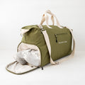 49L duffle bag with built in ventilated shoe compartment